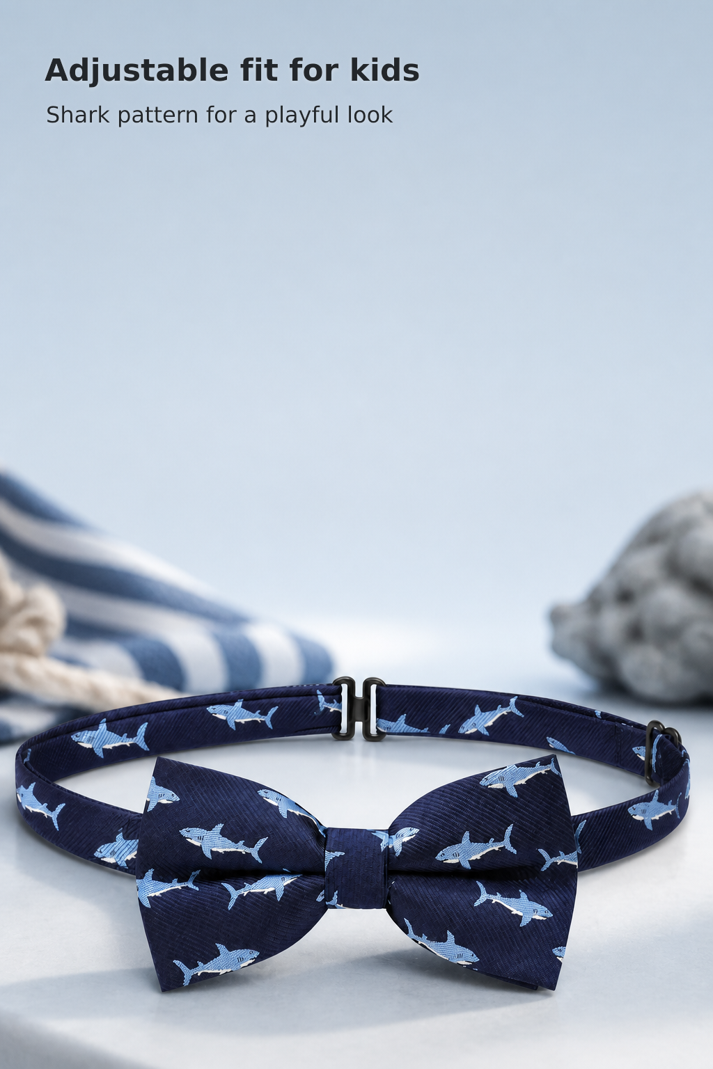 Boys’ Handmade Pre-Tied Patterned Bow Tie